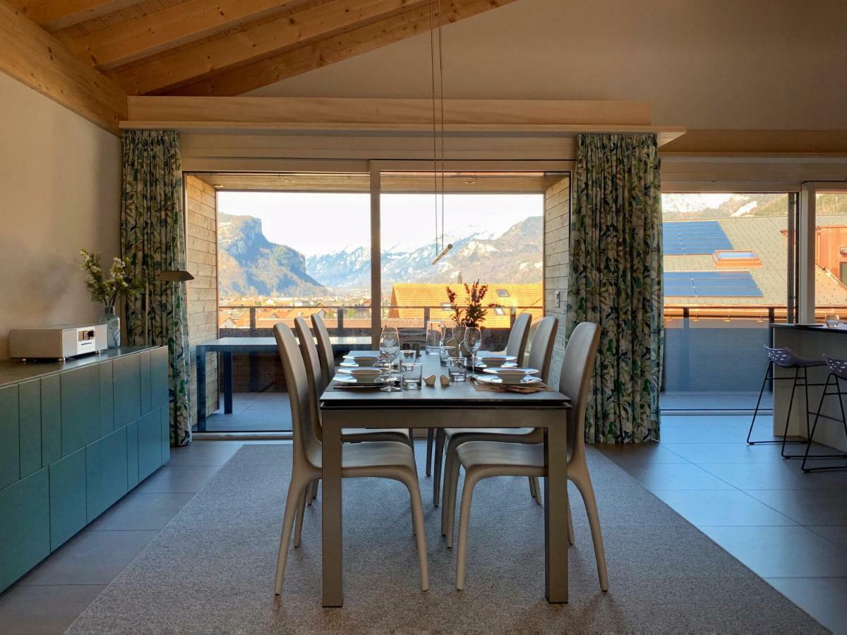 Ferienapartment Landhaus 4U Meiringen Dış mekan fotoğraf